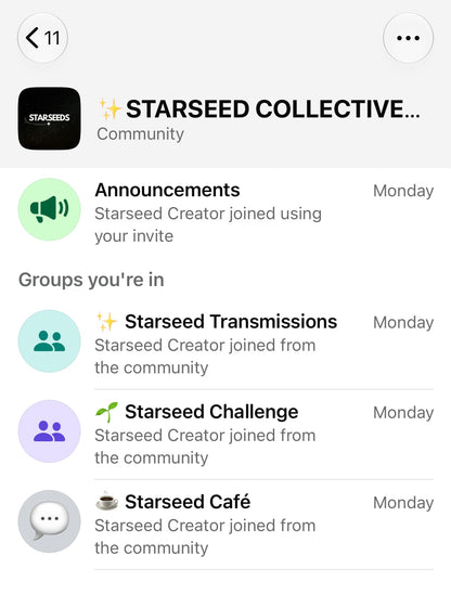 Starseed Collective Membership 🌟